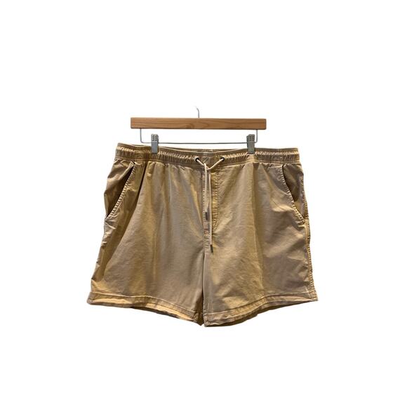 Men’s American Eagle XL Drawstring Khaki Shorts - Picture 2 of 2